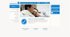 Desktop Screenshot of integradental.cl